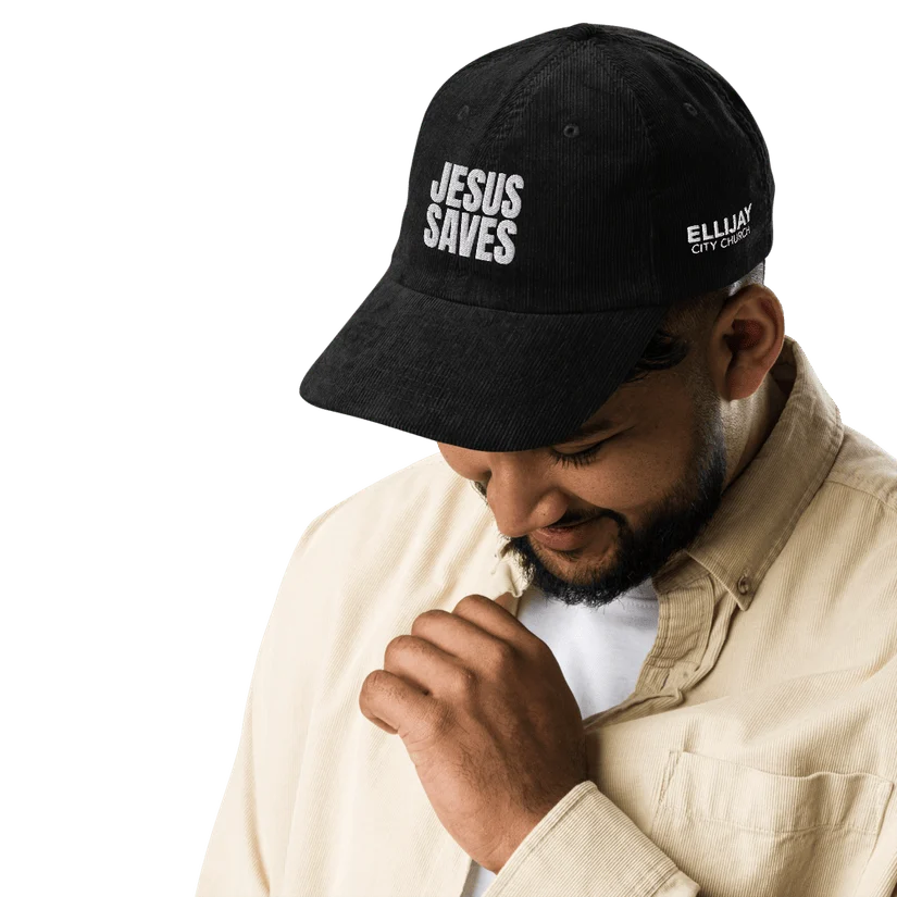 Ellijay City Church Vintage Corduroy Cap