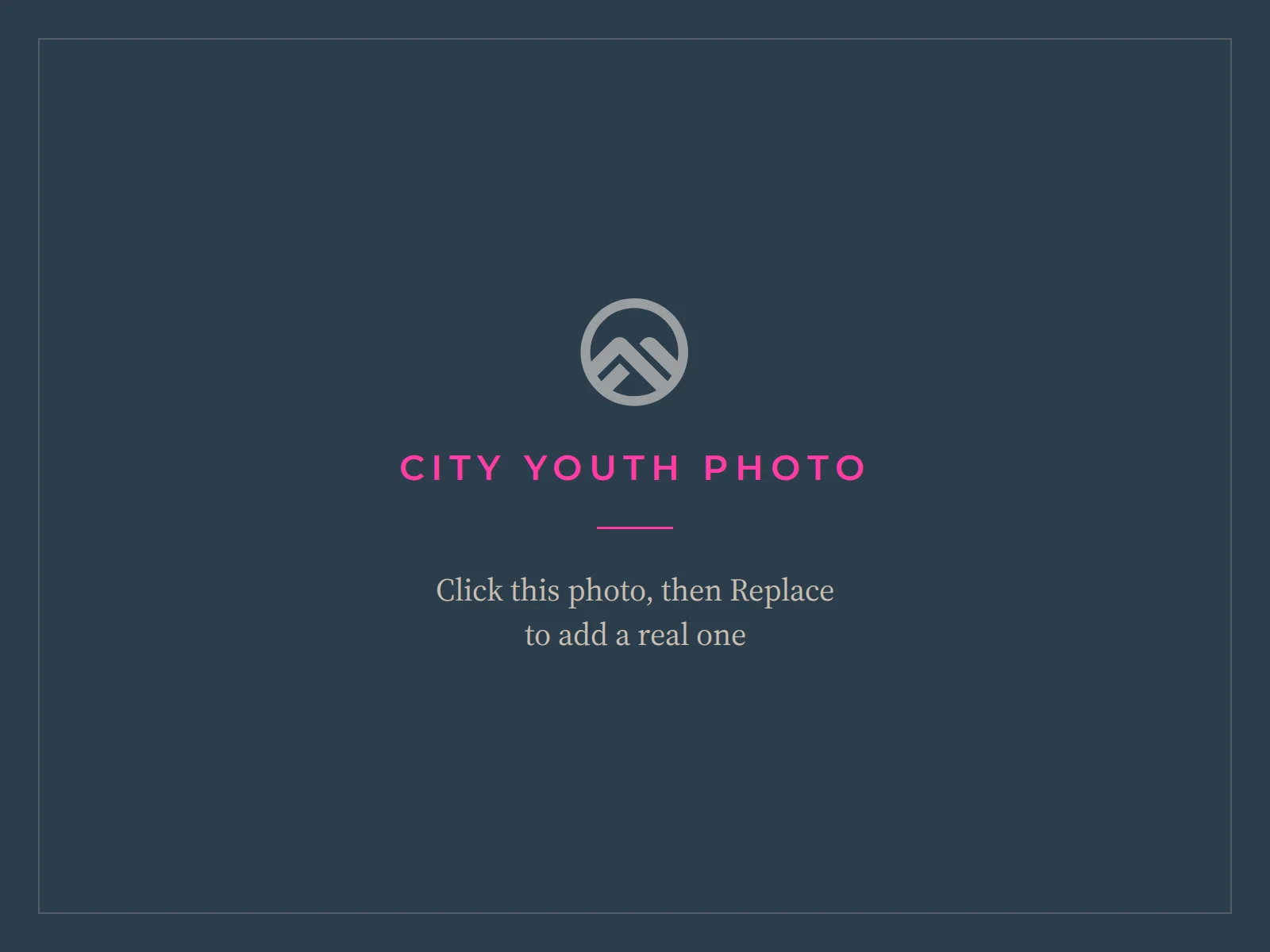 City Youth photo (coming soon)